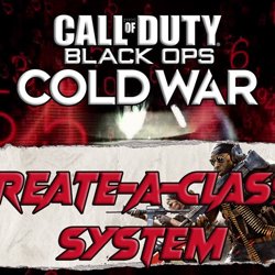 Here's a close look at the new Create-A-Class system in Black Ops Cold War